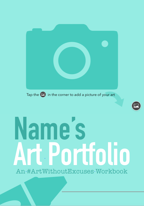 Pages Art Portfolio Workbook